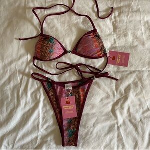 Strawberry milk mob bikini